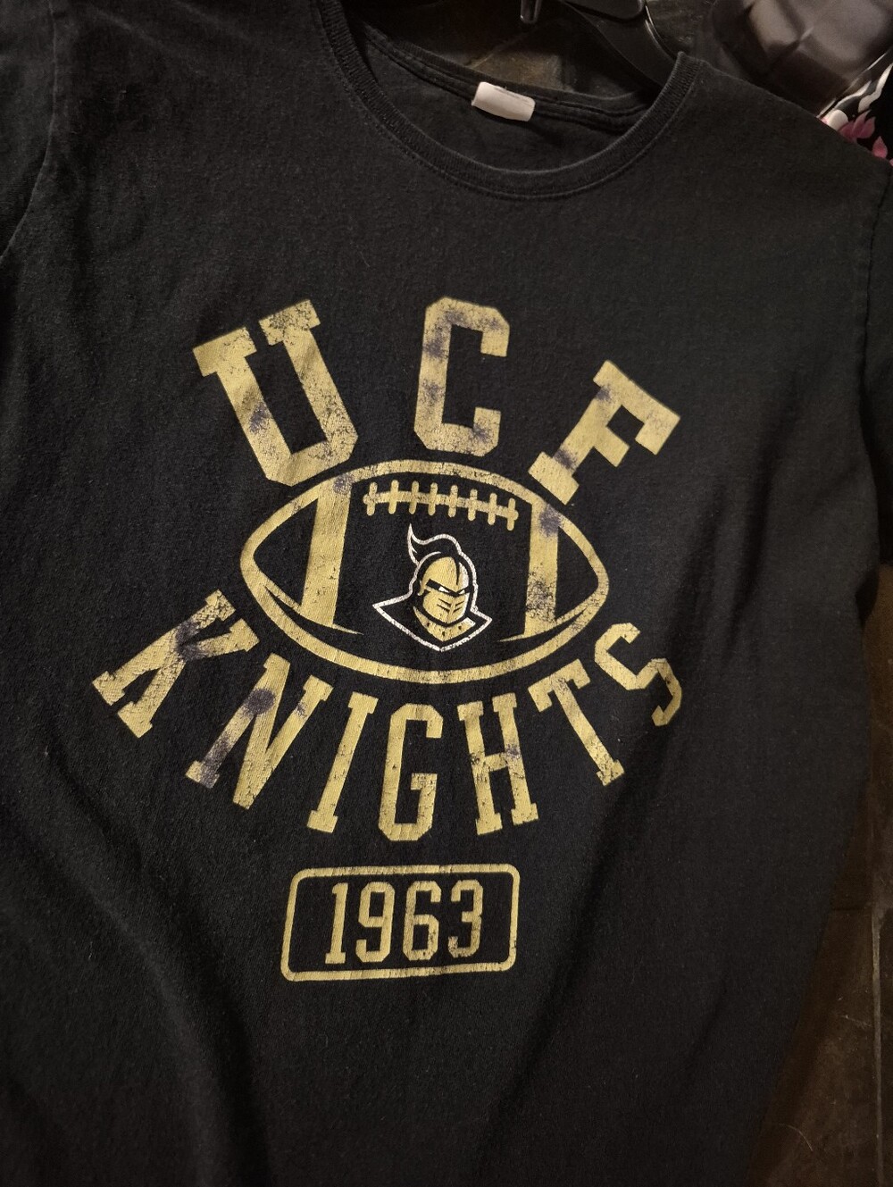 Women's UCF Knights Black & Gold Graphic Tee